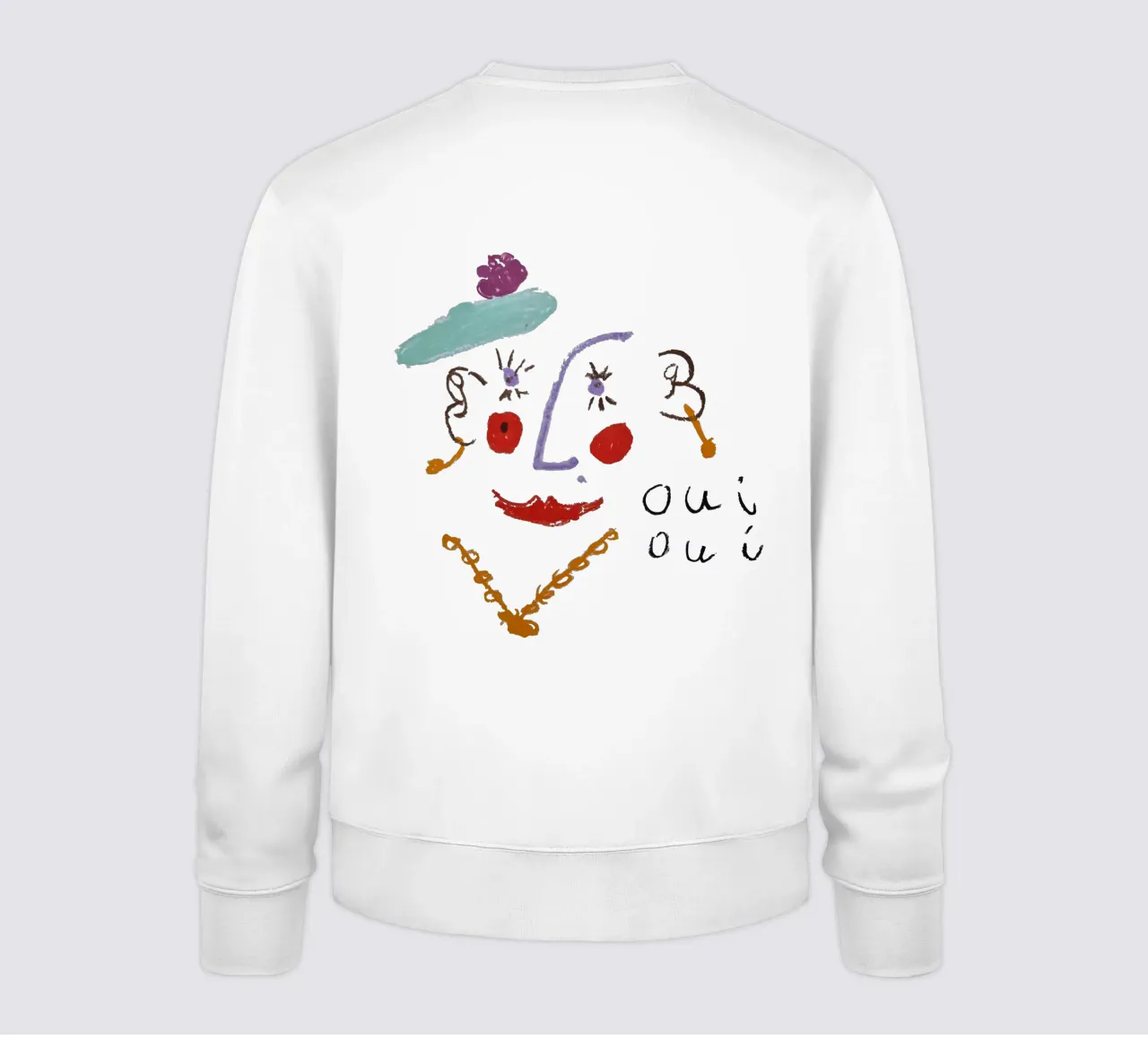 Oui Oui felpa da Ava Baleine