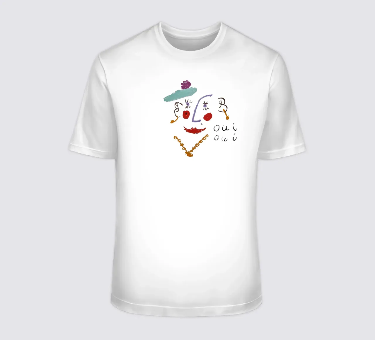 Oui Oui t-shirt da Ava Baleine