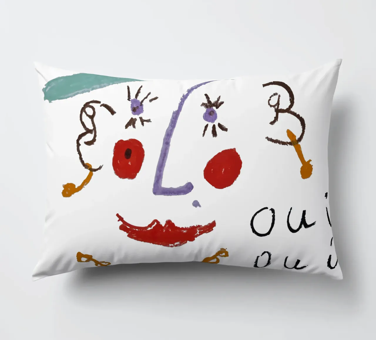 Oui Oui cuscino da Ava Baleine