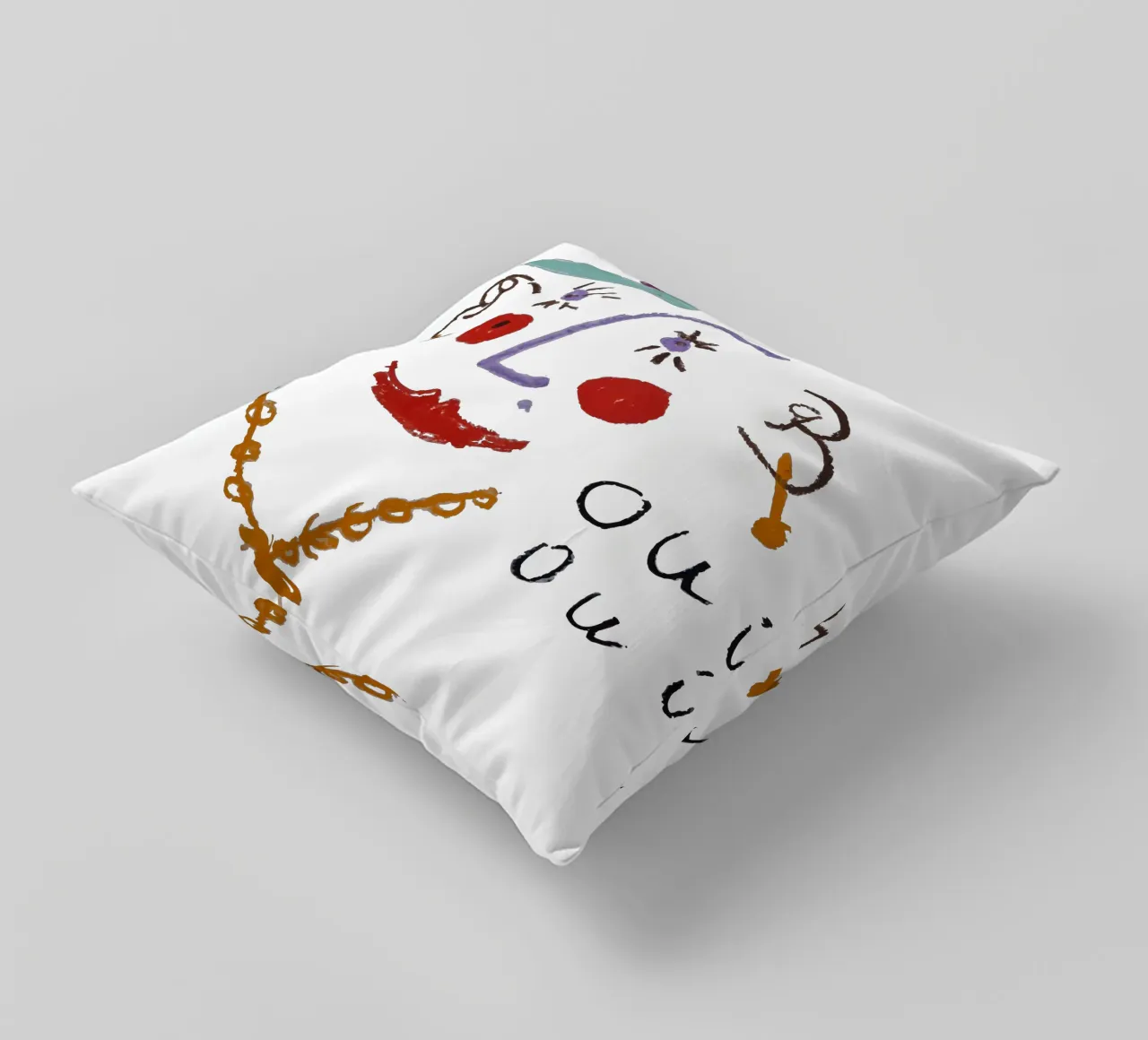 Oui Oui cuscino da Ava Baleine