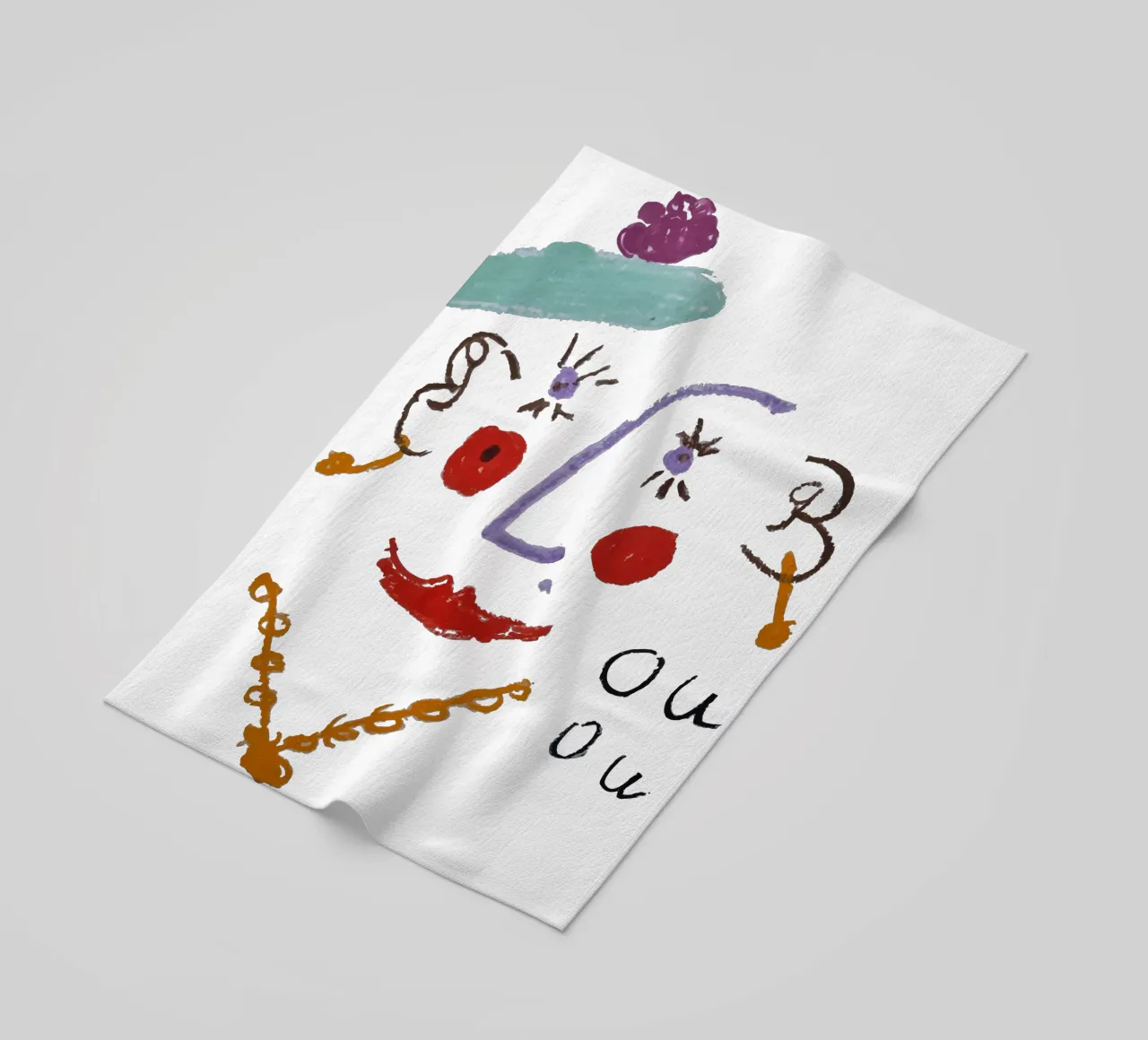 Oui Oui telo mare da Ava Baleine