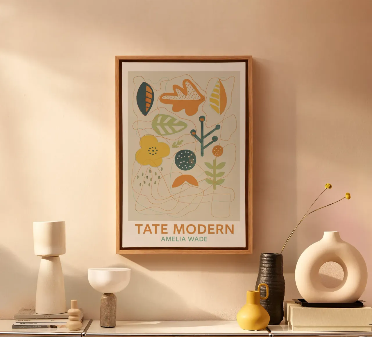 Tate Modern tela con Cornice a cassetta da treechild
