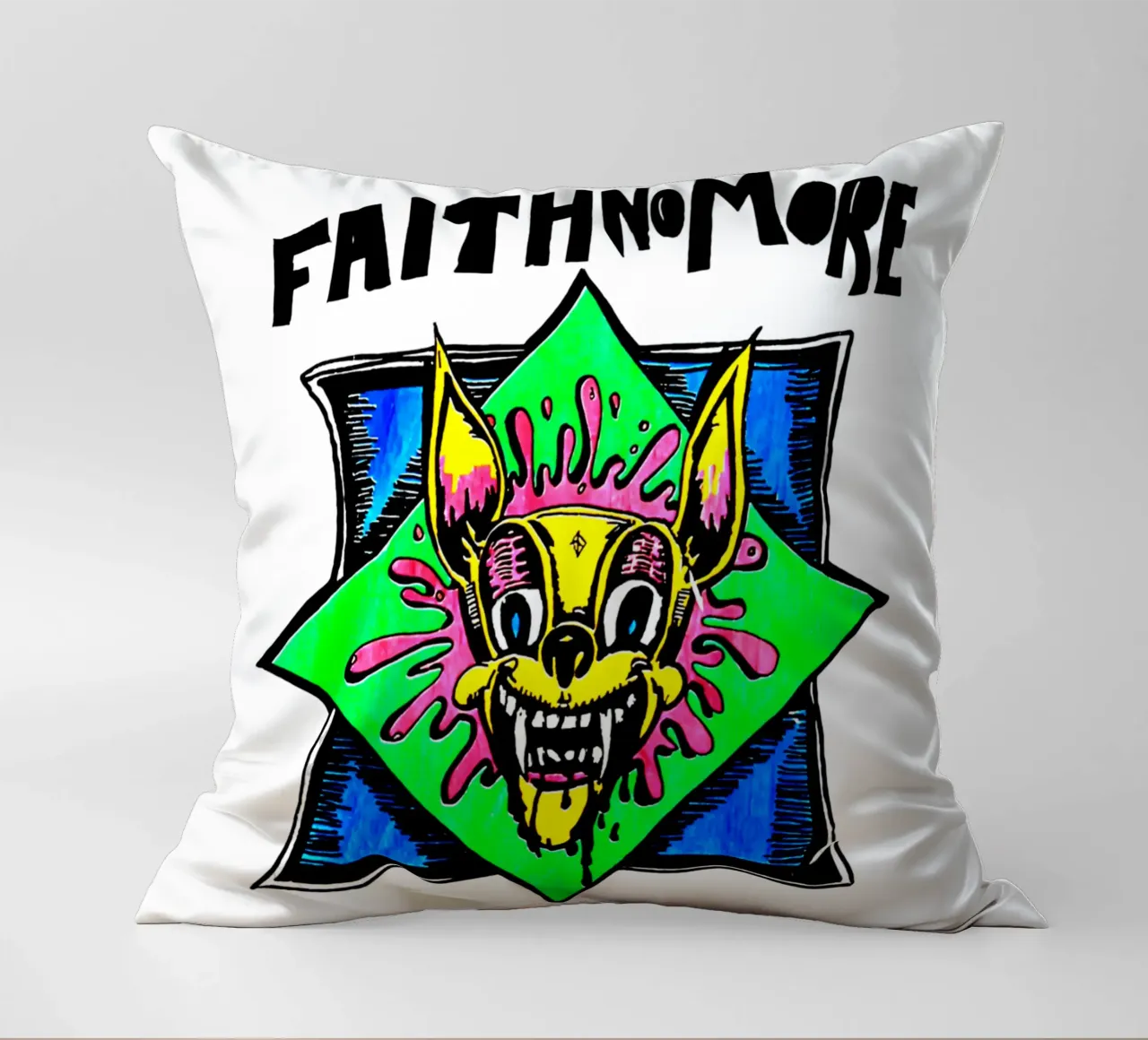 Faith No More - Typography cuscino da Tara Bergener