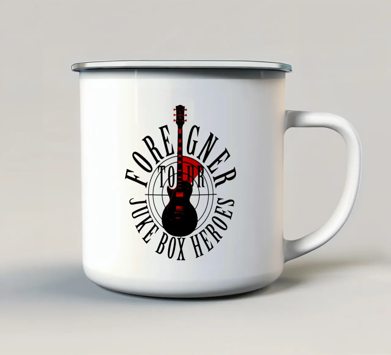 Foreigner - Band tazza in smalto da Tara Bergener