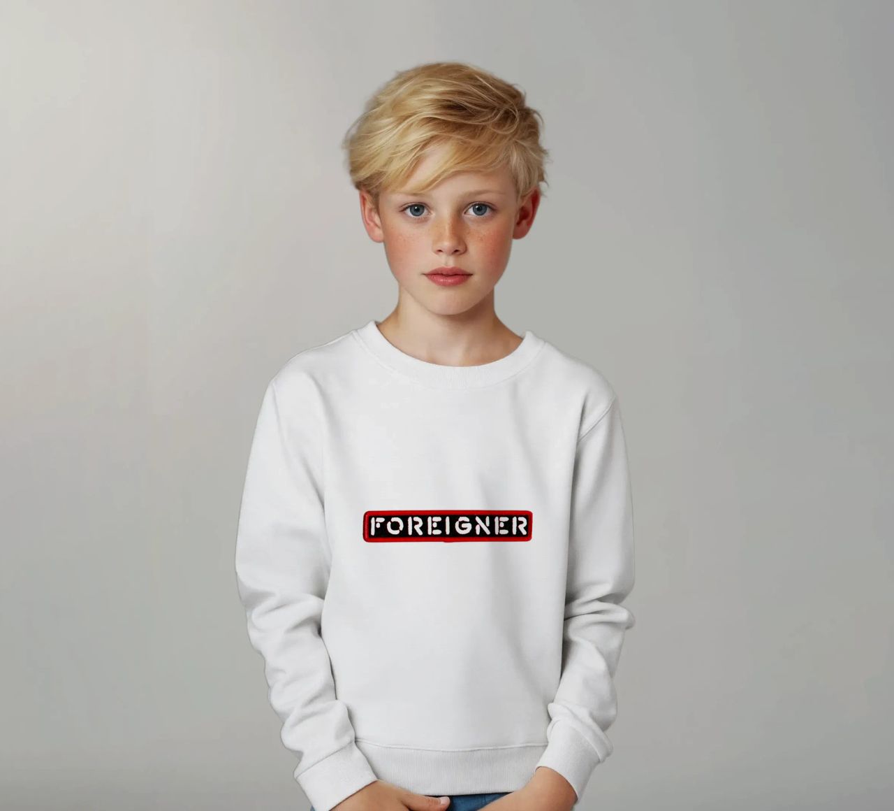 Foreigner - Border Effect felpa bambino da Tara Bergener