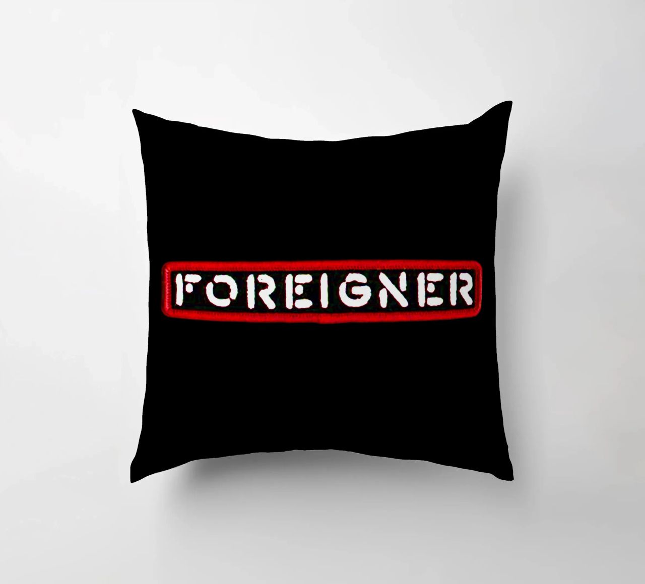 Foreigner - Border Effect cuscino da Tara Bergener