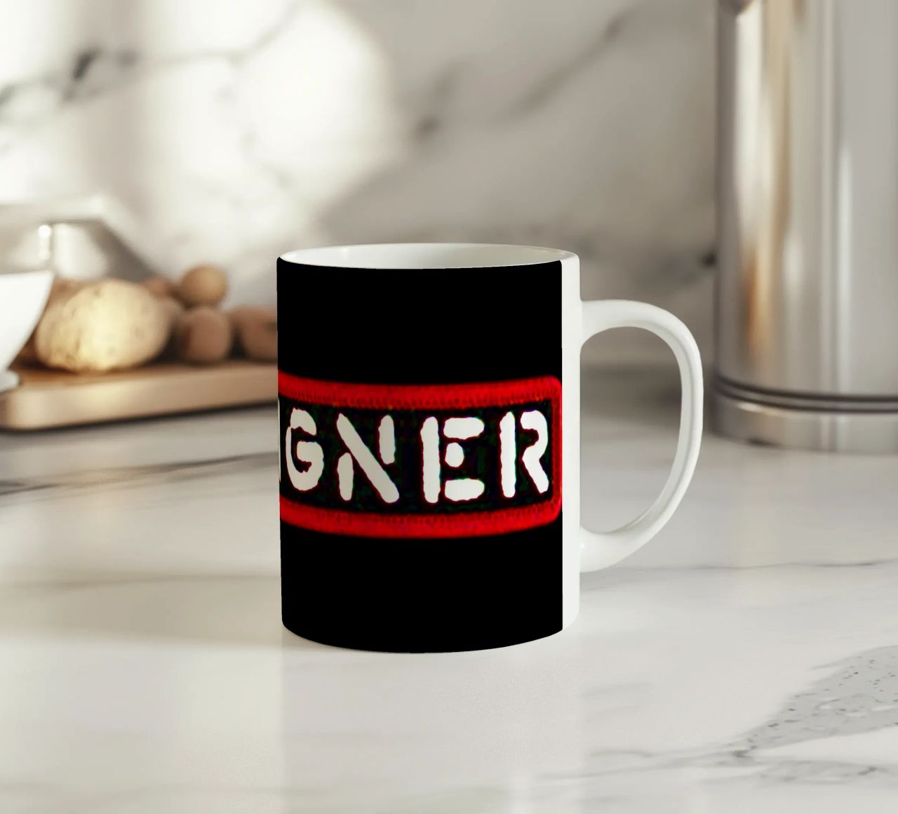 Foreigner - Border Effect tazza in ceramica da Tara Bergener