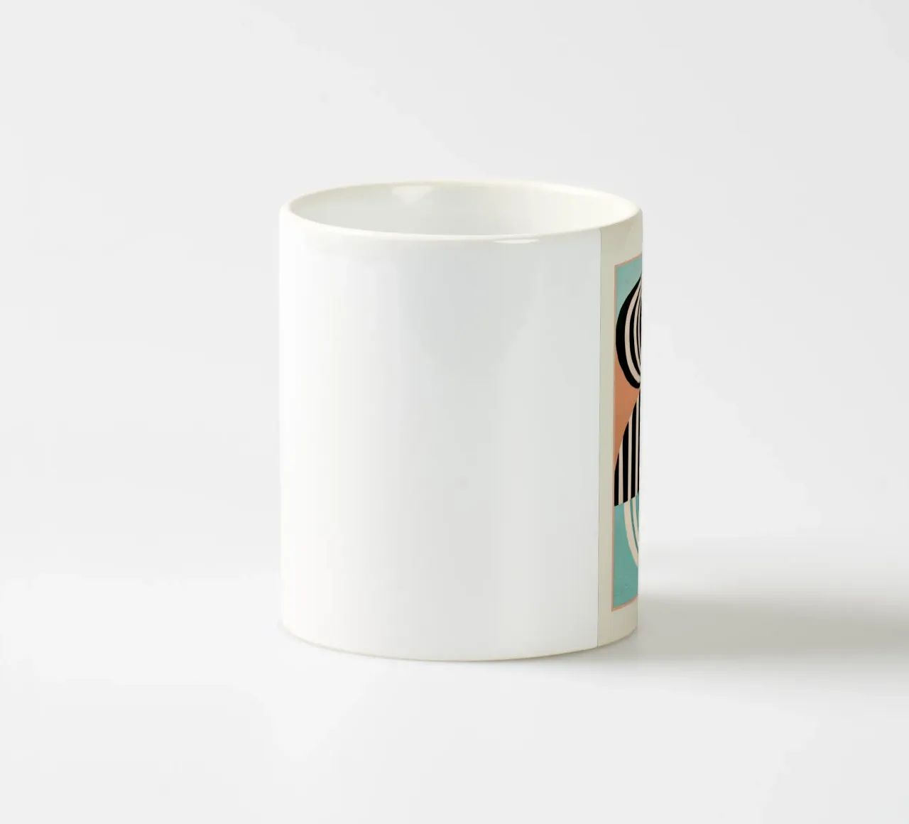 Retro Geometric Shapes 1 tazza in ceramica da Nadjaa