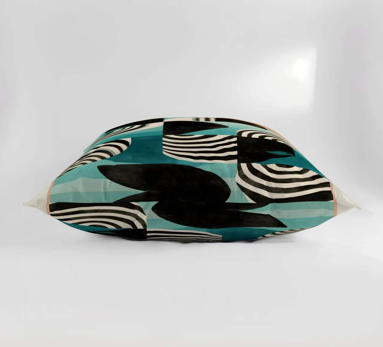 Retro Geometric Shapes 2 cuscino da Nadjaa