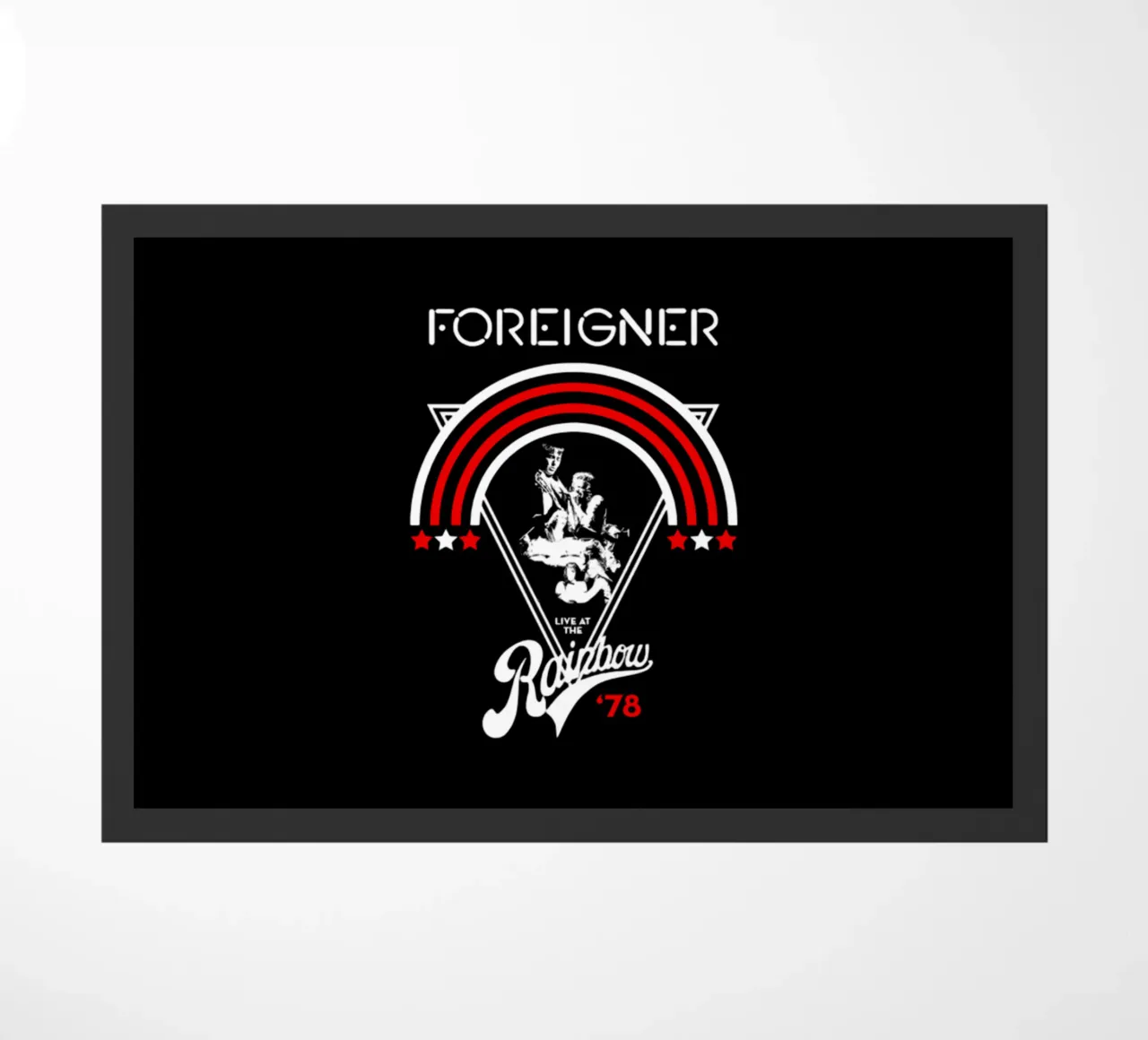 Foreigner - Rainbow Red And White zerbino da Tara Bergener