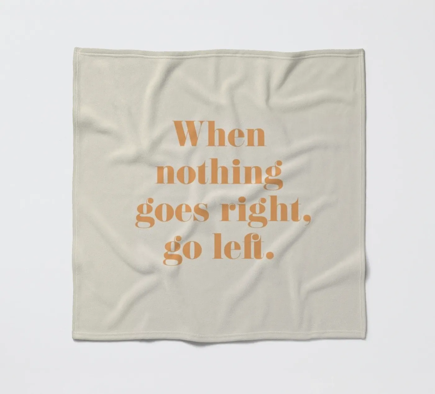 Go Left Fleecedecke von Ayleen