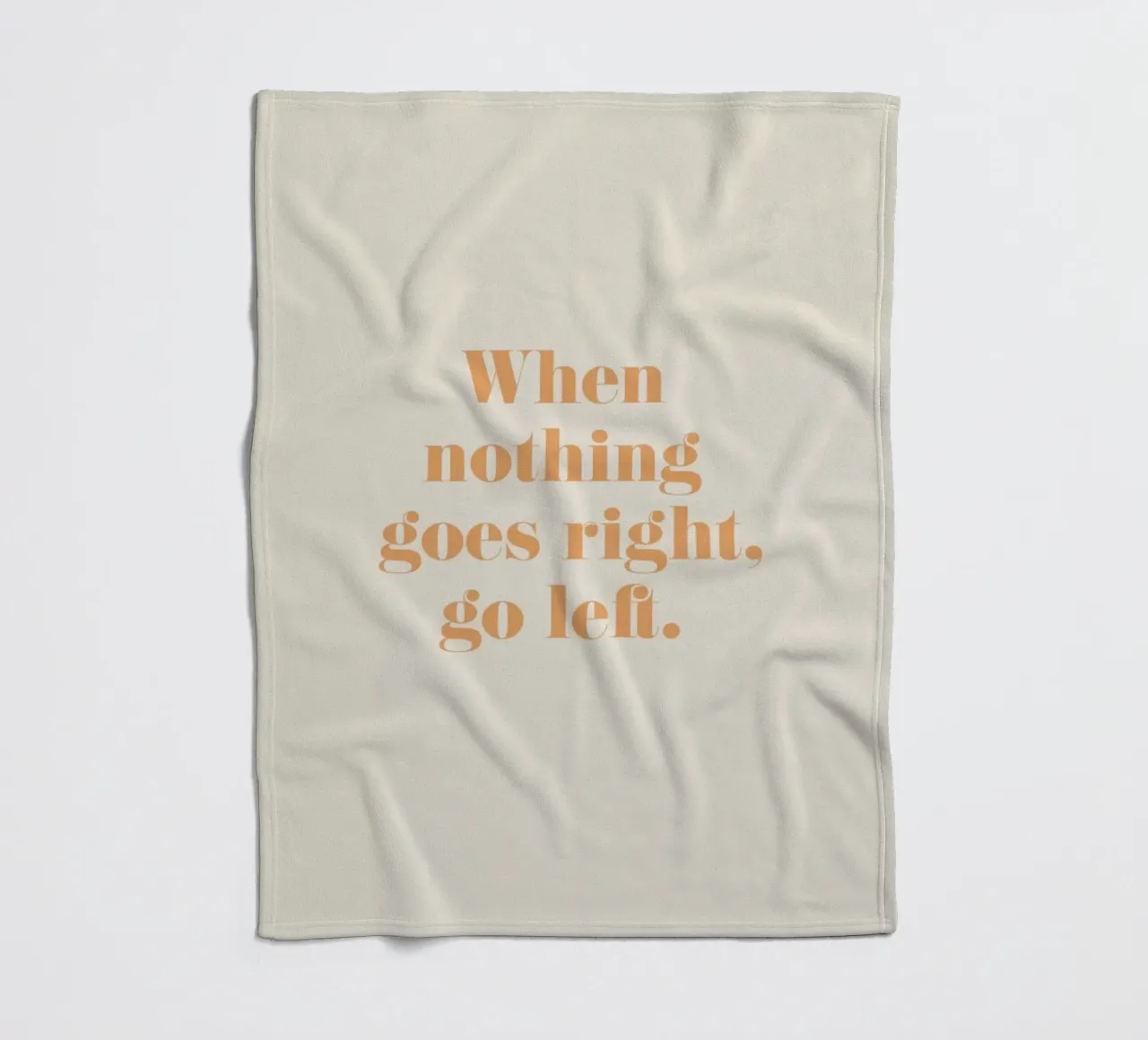 Go Left coperta in pile da Ayleen