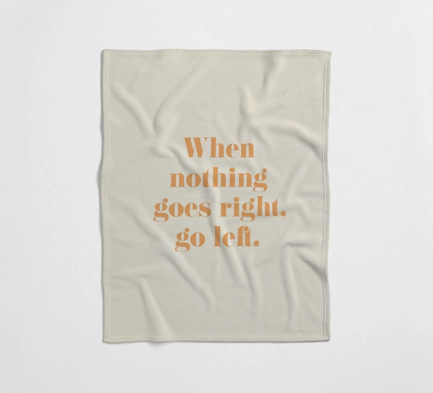 Go Left fleecedeken van Ayleen