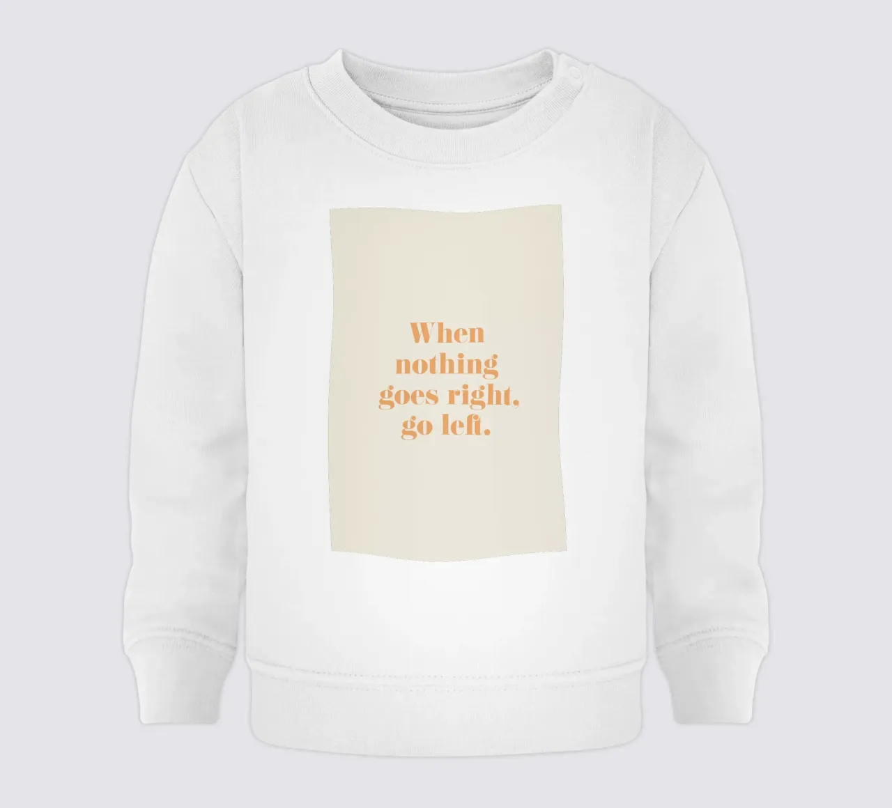 Go Left felpa neonato da Ayleen