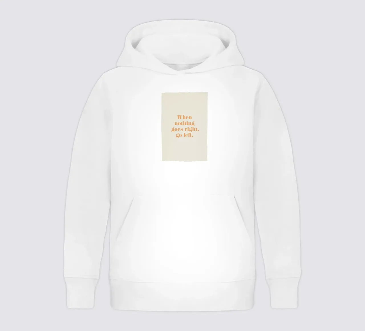 Go Left felpa bambino con cappuccio da Ayleen