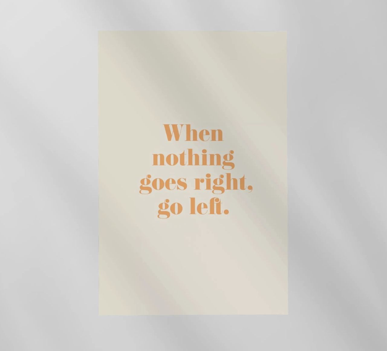 Go Left pellicola backlit da Ayleen