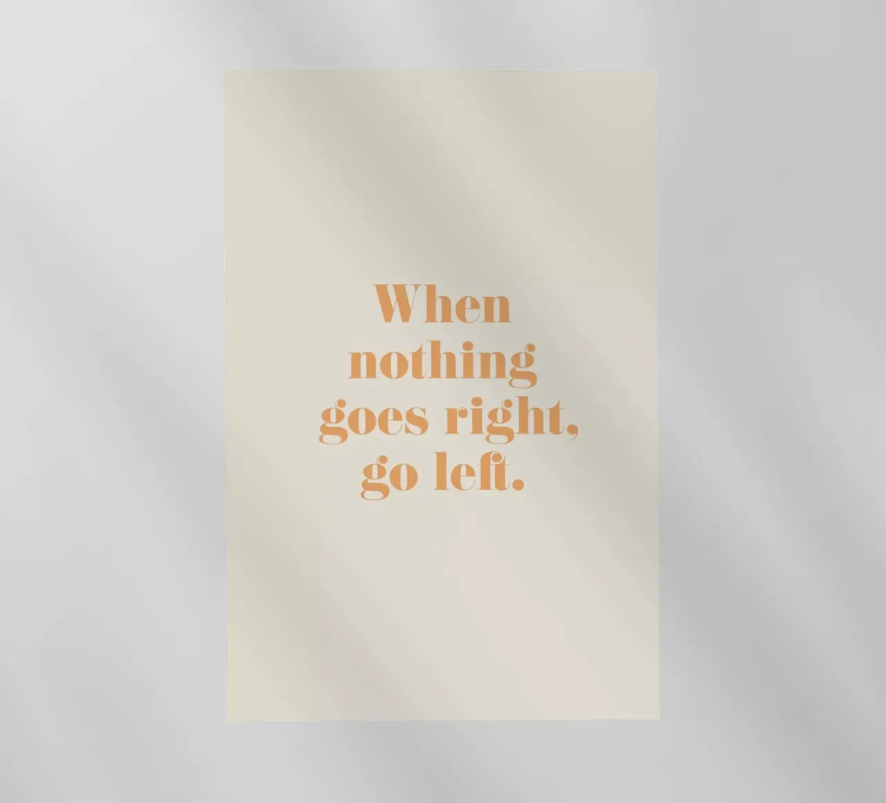 Go Left pellicola backlit da Ayleen