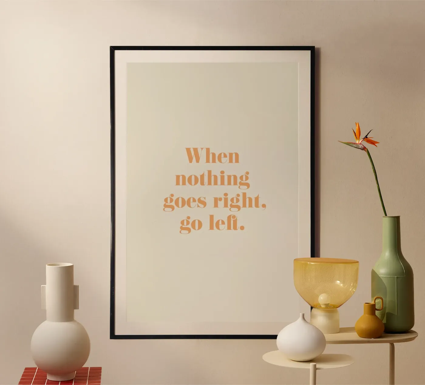 Go Left poster da Ayleen