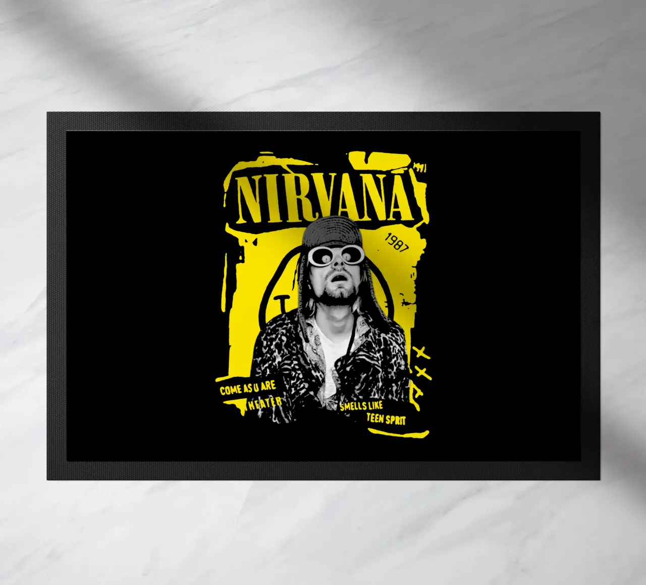 Kurt Cobain - Stile Y2K zerbino da https://www.juniqe.com/uk/shop/Henndraws