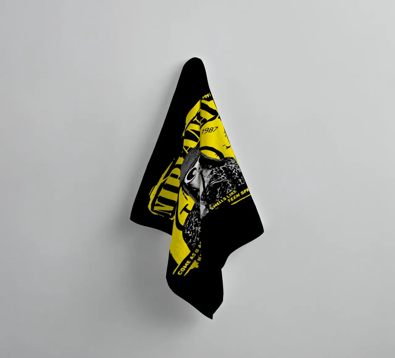 Kurt Cobain - Stile Y2K asciugamano da bagno da https://www.juniqe.com/uk/shop/Henndraws