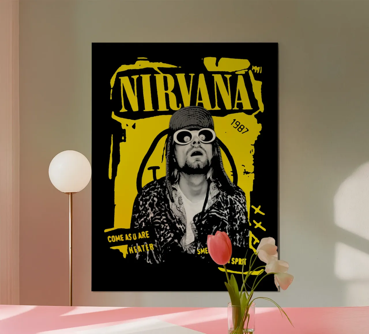 Kurt Cobain - Stile Y2K carta hahnemühle da https://www.juniqe.com/uk/shop/Henndraws