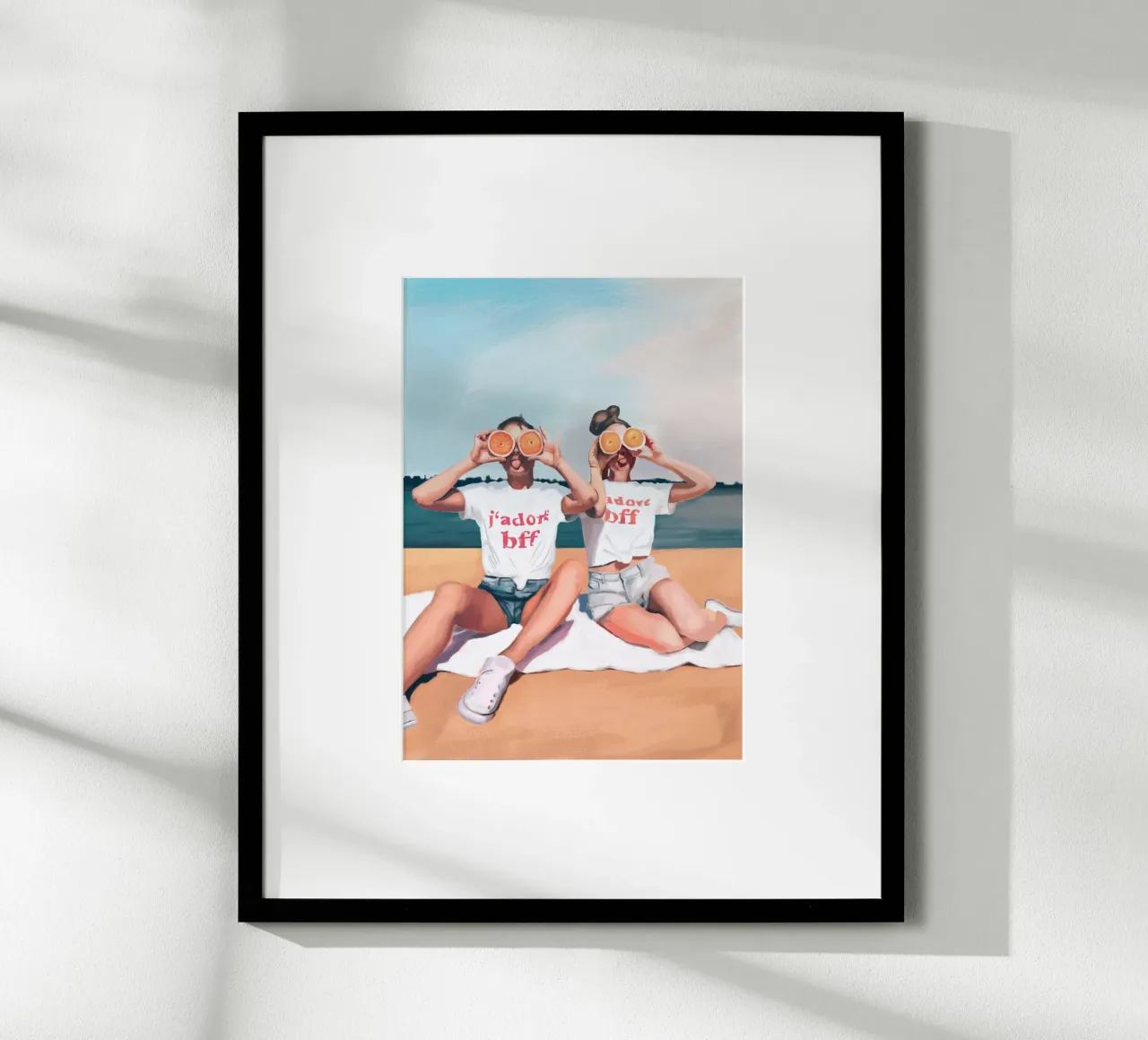 Un momento poster con telaio in legno da Verse