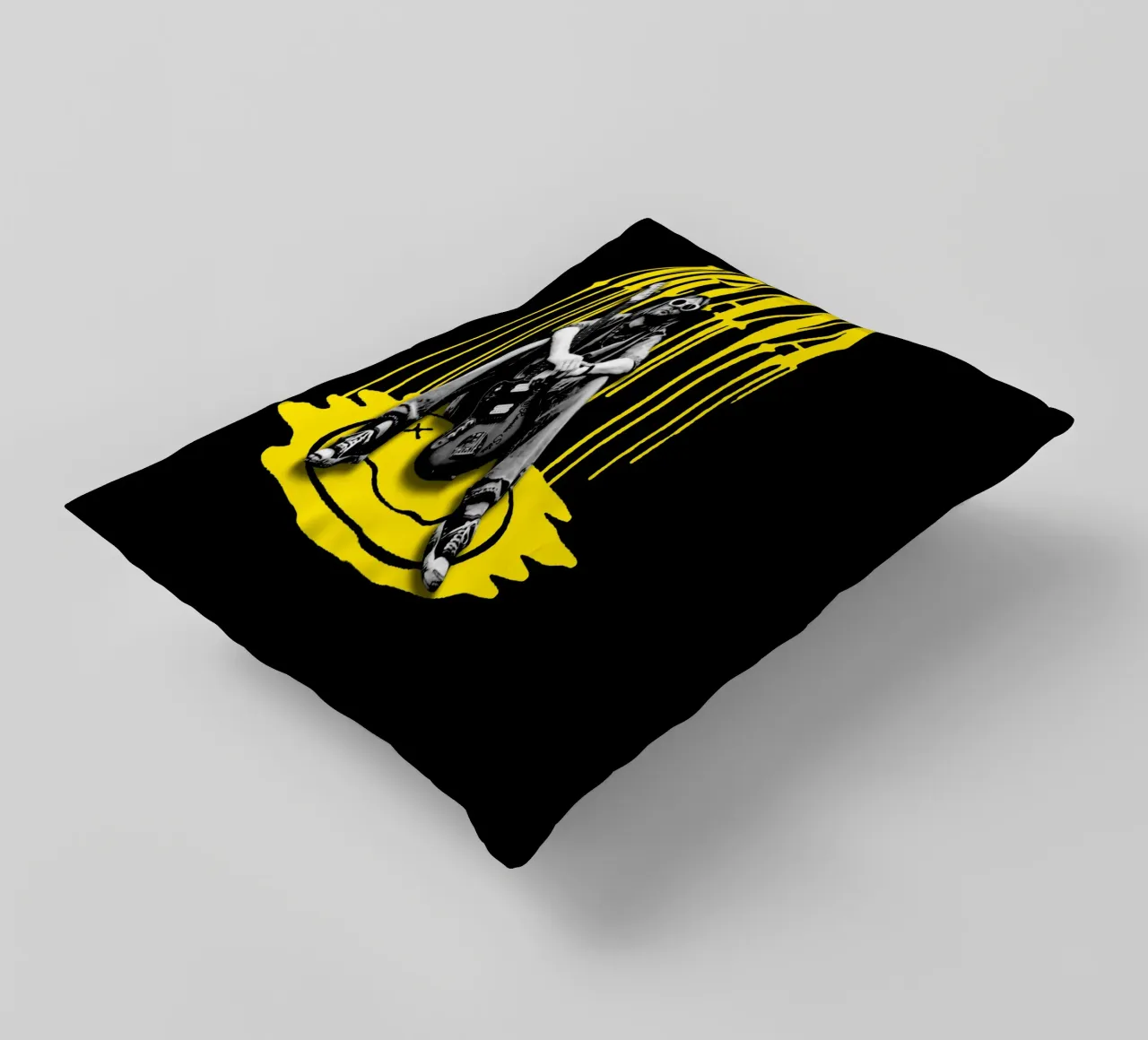 Dlewer Style - Kurt Cobain coussin de https://www.juniqe.com/uk/shop/Henndraws