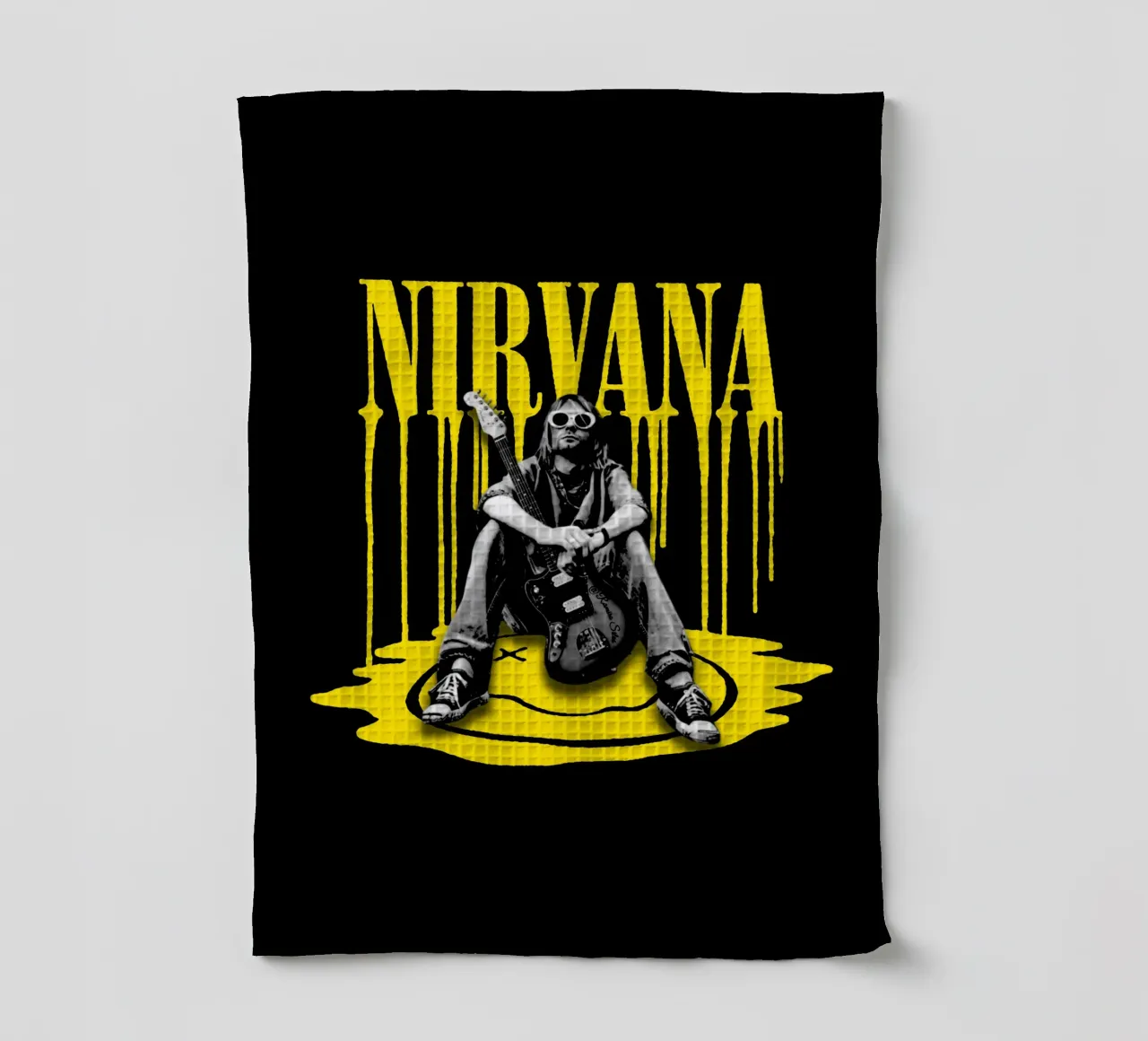 Dlewer Style - Kurt Cobain torchon de https://www.juniqe.com/uk/shop/Henndraws
