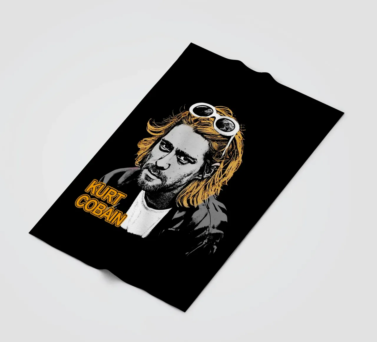 Pop Art Kurt Cobain coperta in pile da https://www.juniqe.com/uk/shop/Henndraws