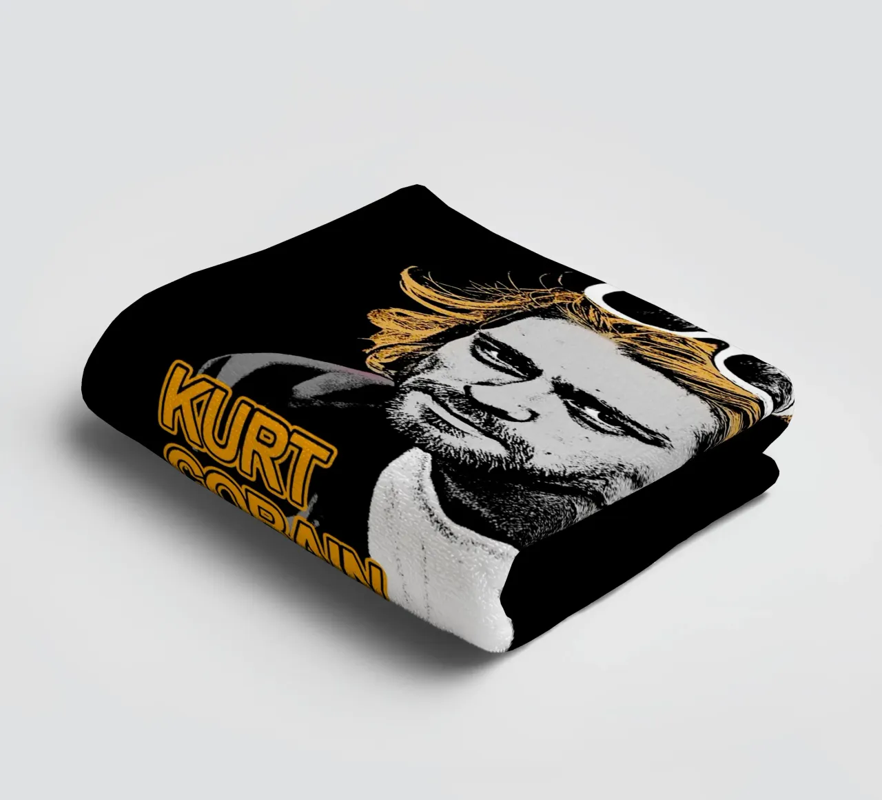 Pop Art Kurt Cobain asciugamano da bagno da https://www.juniqe.com/uk/shop/Henndraws
