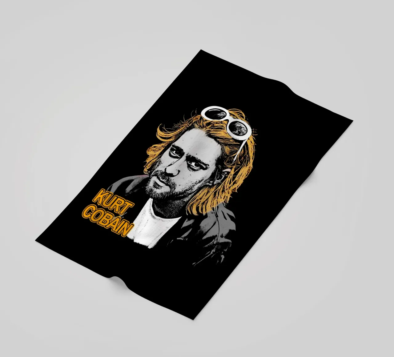 Pop Art Kurt Cobain telo mare da https://www.juniqe.com/uk/shop/Henndraws
