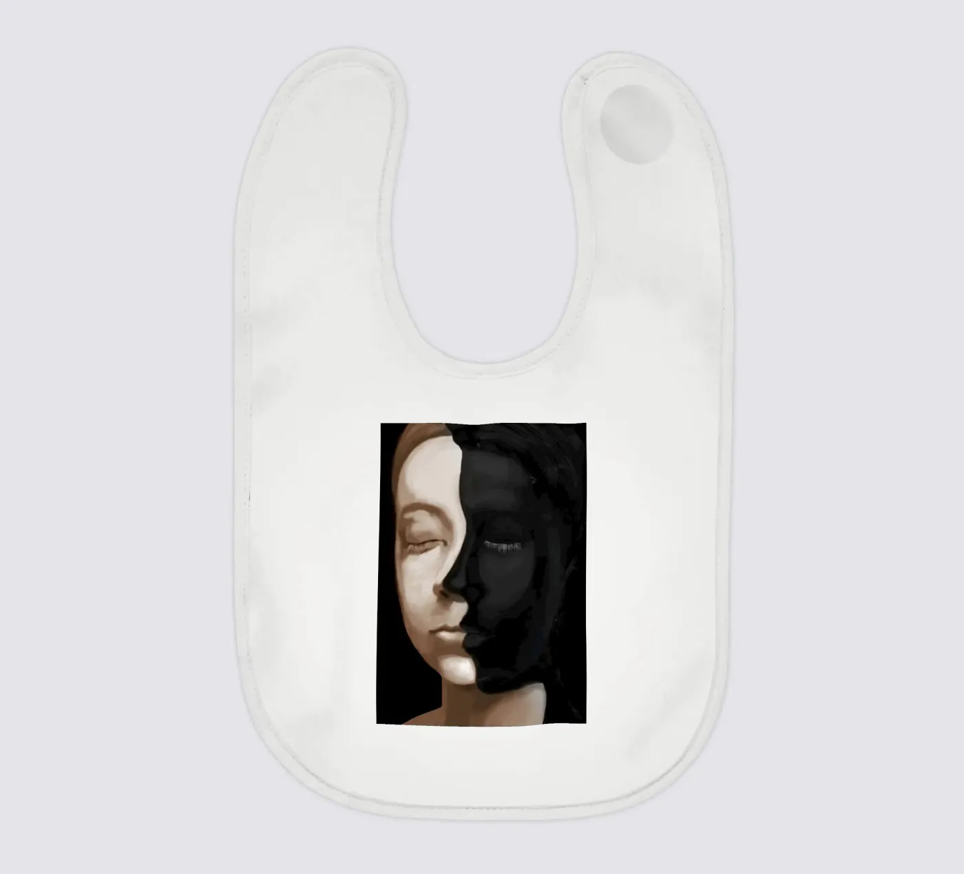 Moon baby bib by Verse