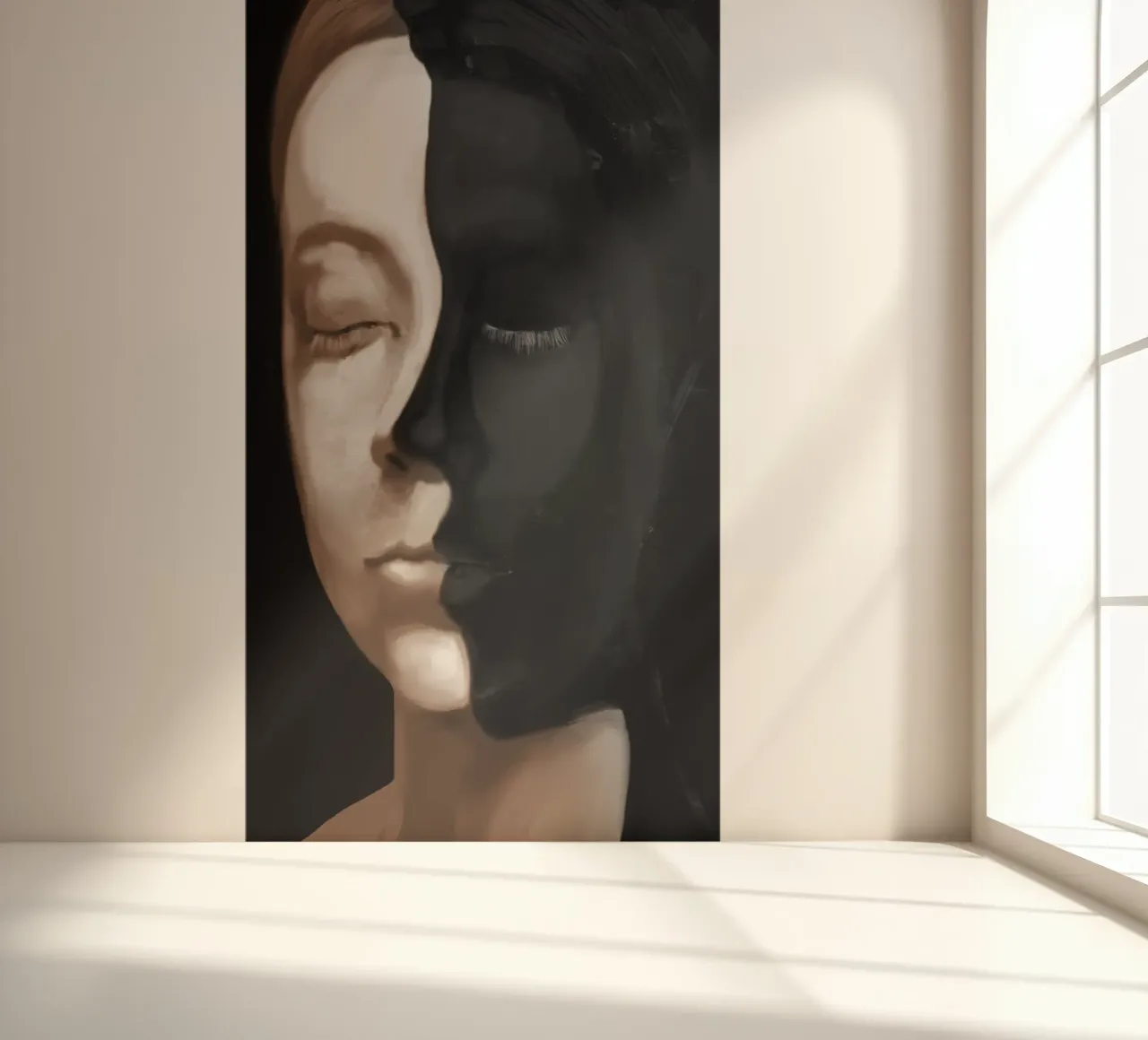 Maan fotobehang van Verse