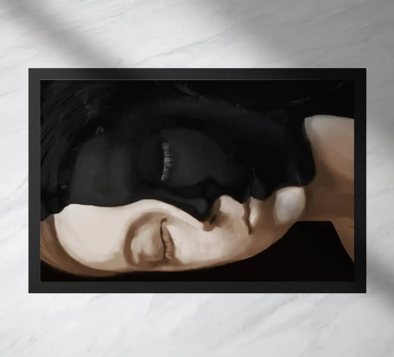 Moon doormat by Verse