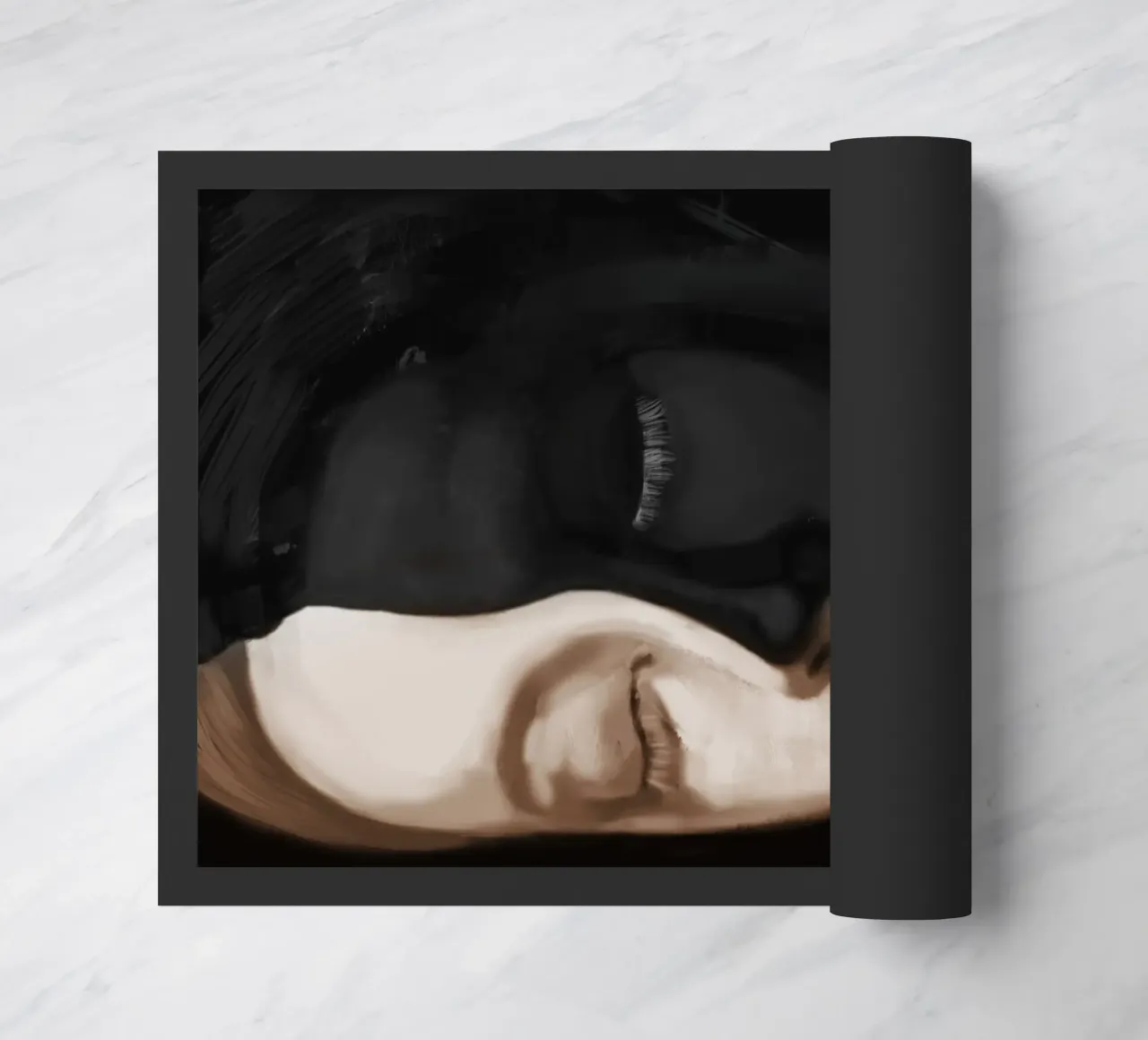 Moon doormat by Verse