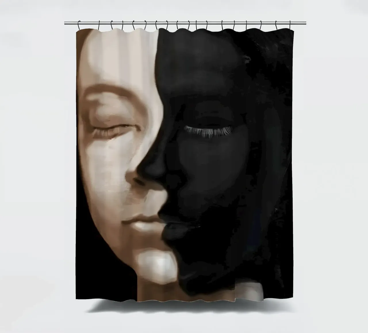 Moon shower curtain by Verse