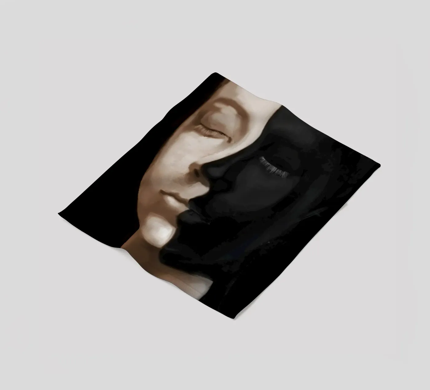 Moon fleece blanket by Verse