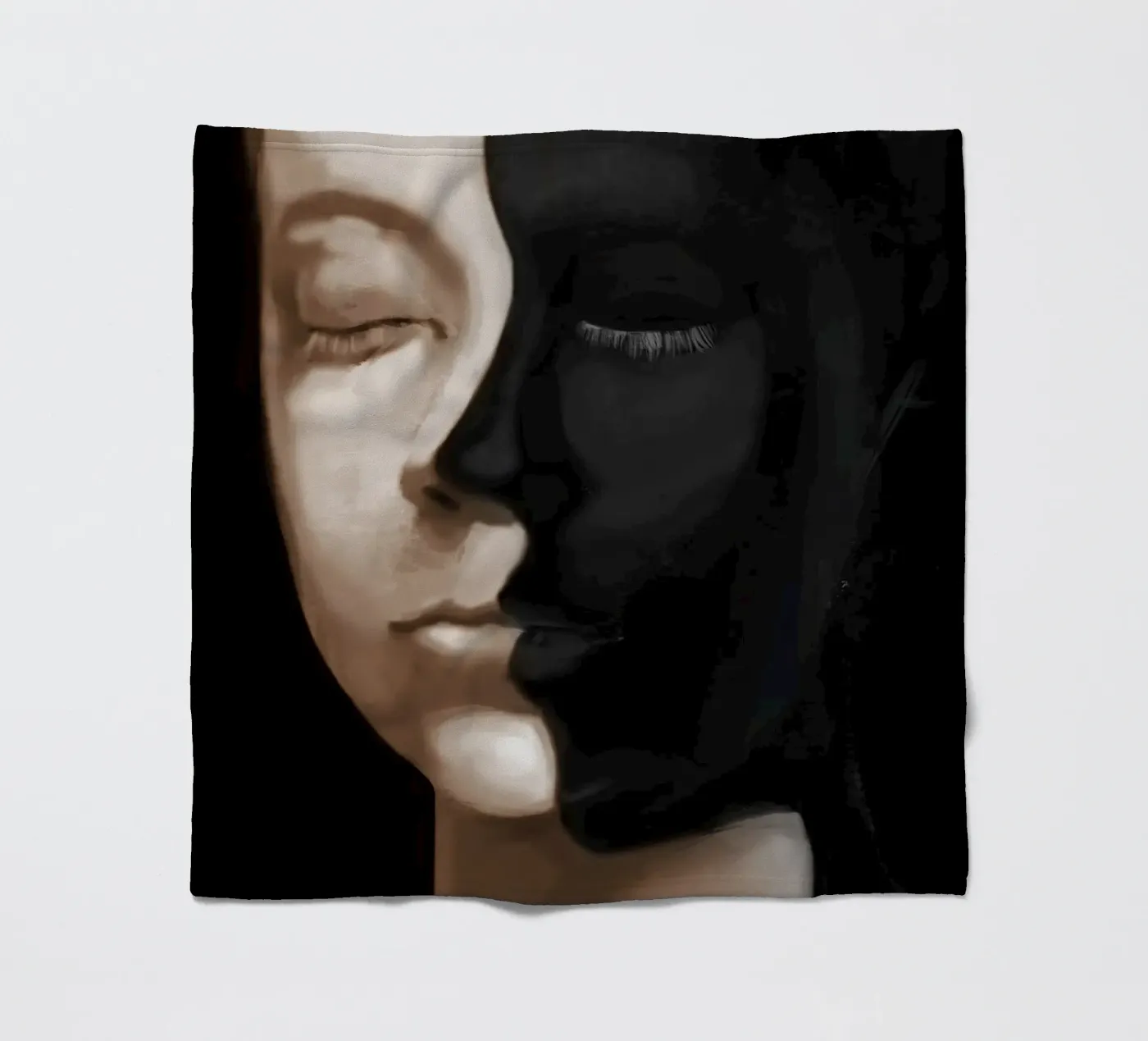 Moon fleece blanket by Verse