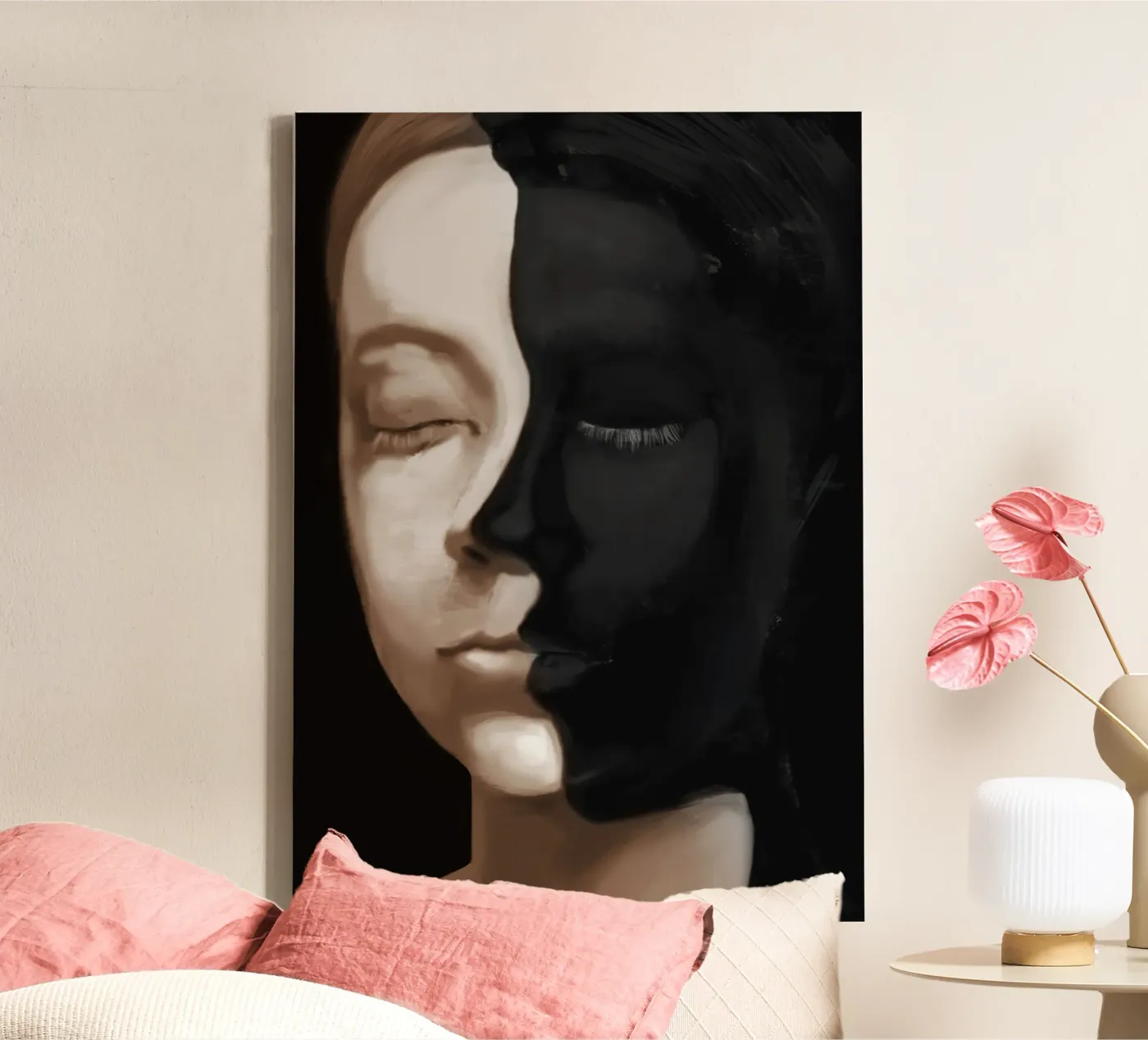 Moon canvas by Verse