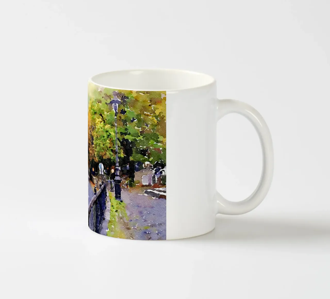 A Parigi tazza in ceramica da Massimo Frascogna