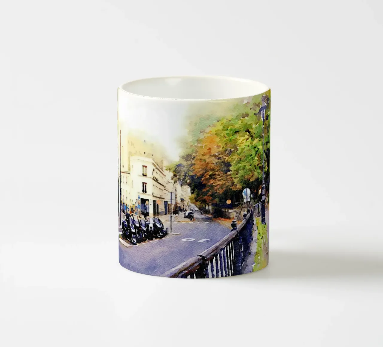 A Parigi tazza in ceramica da Massimo Frascogna