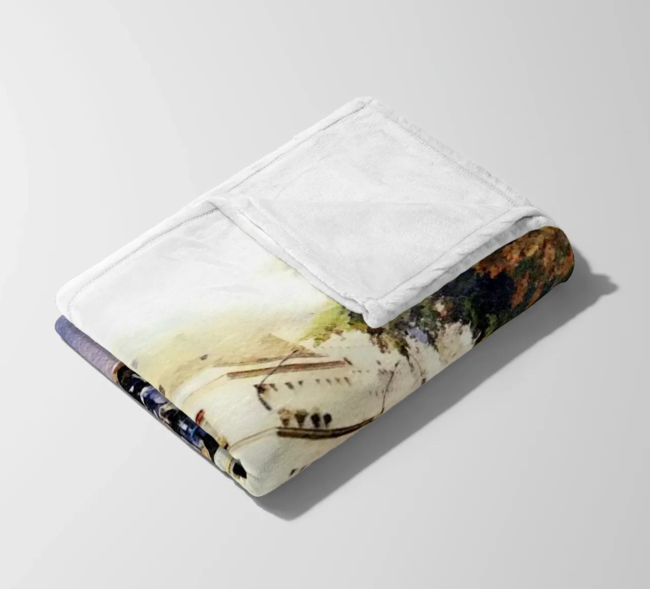 A Parigi coperta in pile da Massimo Frascogna