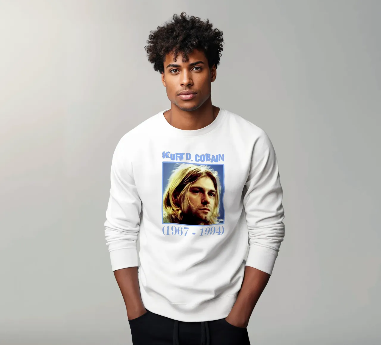 Riposa in pace Kurt Cobain felpa da https://www.juniqe.com/uk/shop/Henndraws