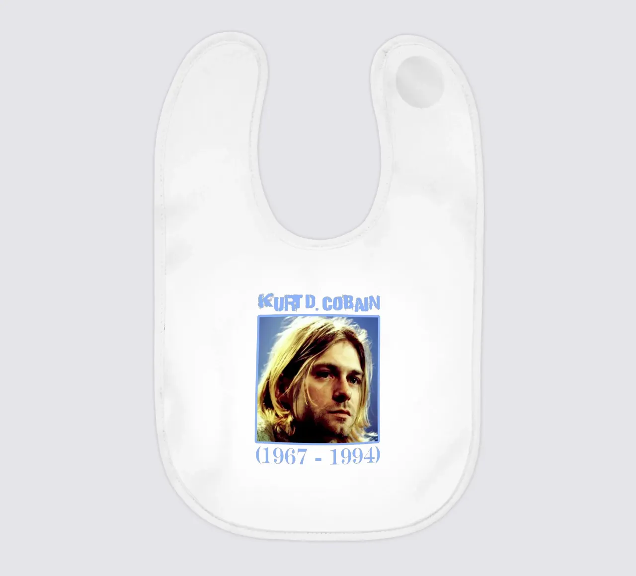 Riposa in pace Kurt Cobain bavaglino da https://www.juniqe.com/uk/shop/Henndraws