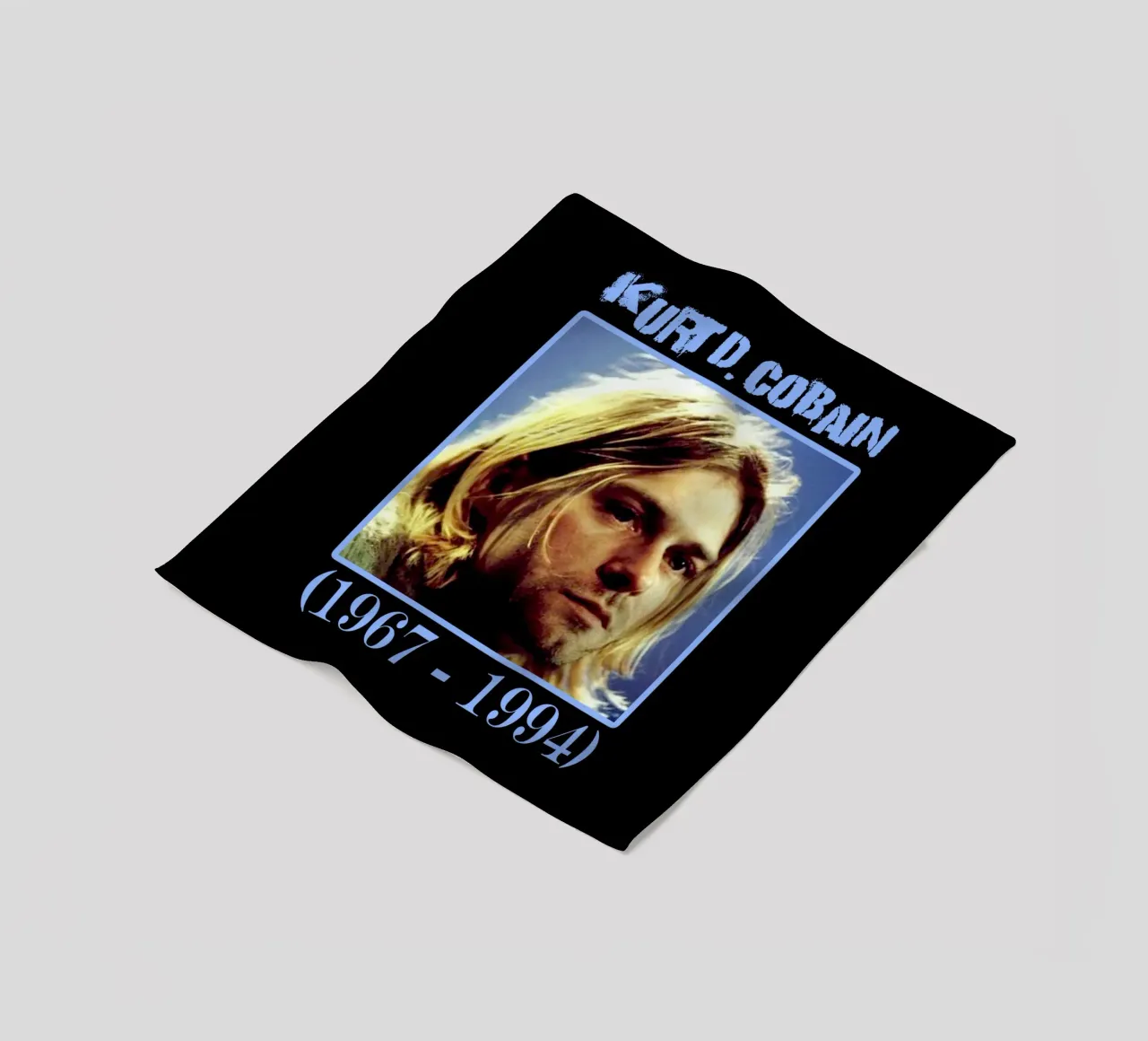 Riposa in pace Kurt Cobain coperta in pile da https://www.juniqe.com/uk/shop/Henndraws