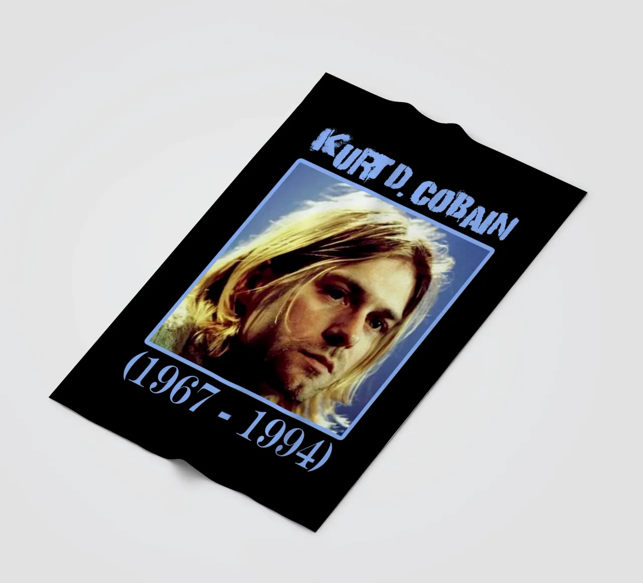 Riposa in pace Kurt Cobain coperta in pile da https://www.juniqe.com/uk/shop/Henndraws
