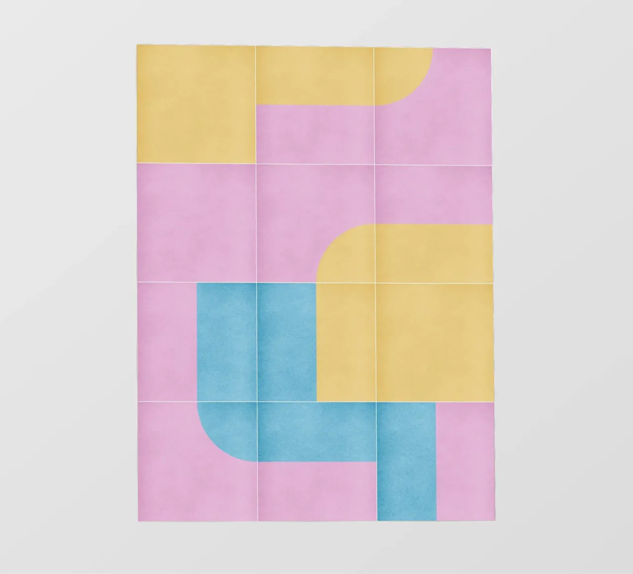 Retro Tiles 10 telo in pvc da designdn