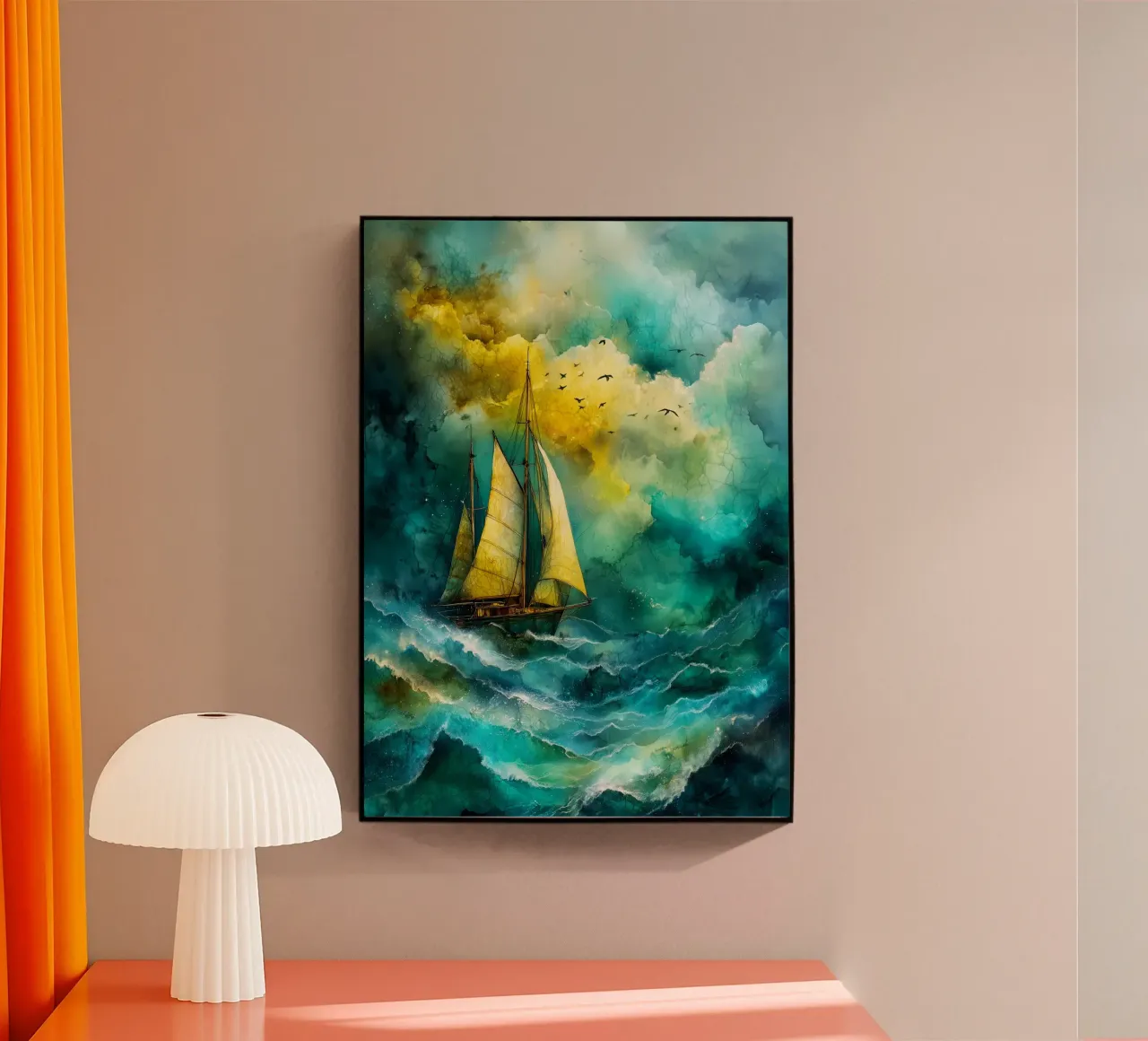 Barca a vela plexiglass da Justyna Jaszke JBJart