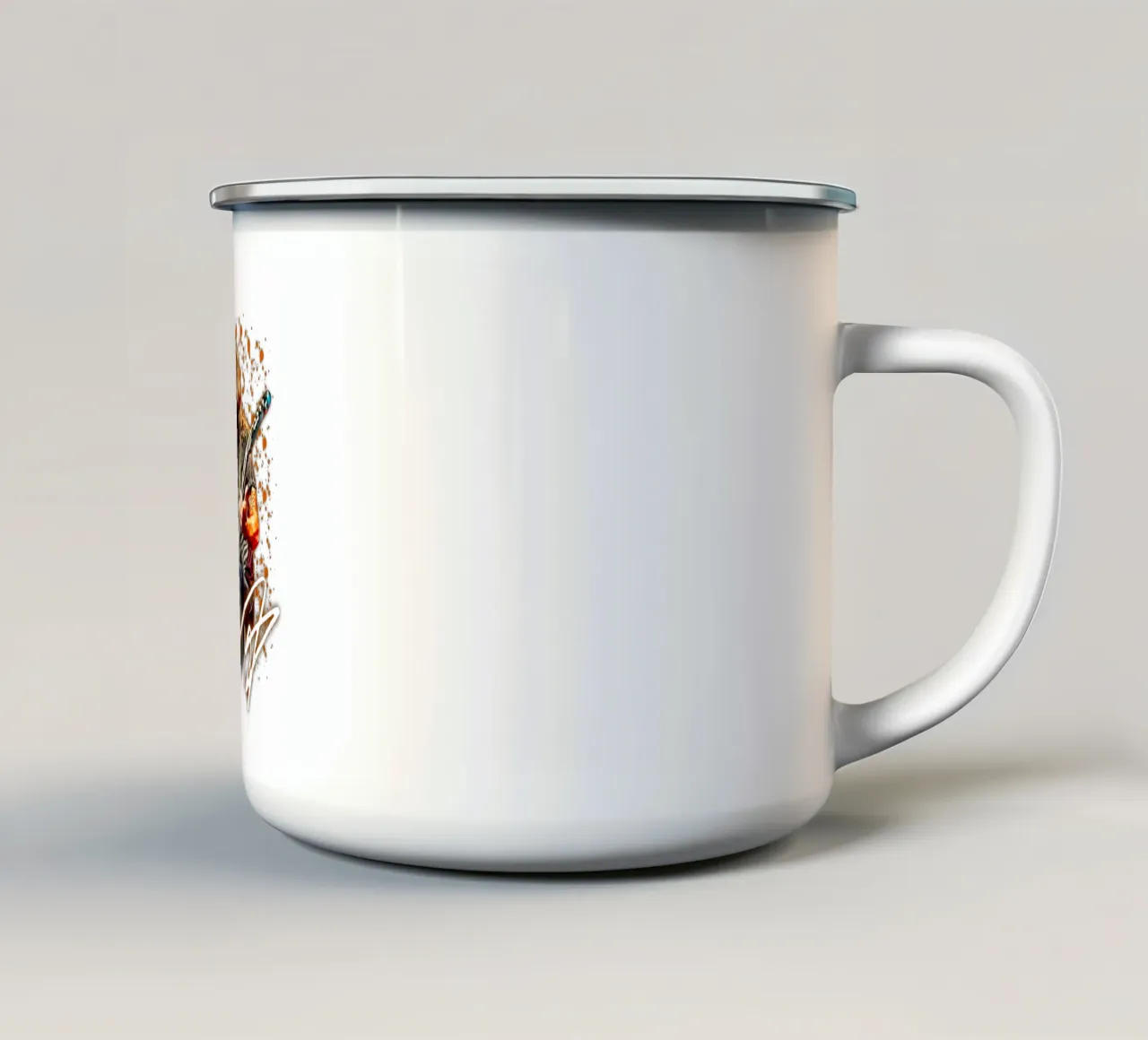 Firma d'epoca Dave Grohl tazza in smalto da https://www.juniqe.com/uk/shop/Henndraws