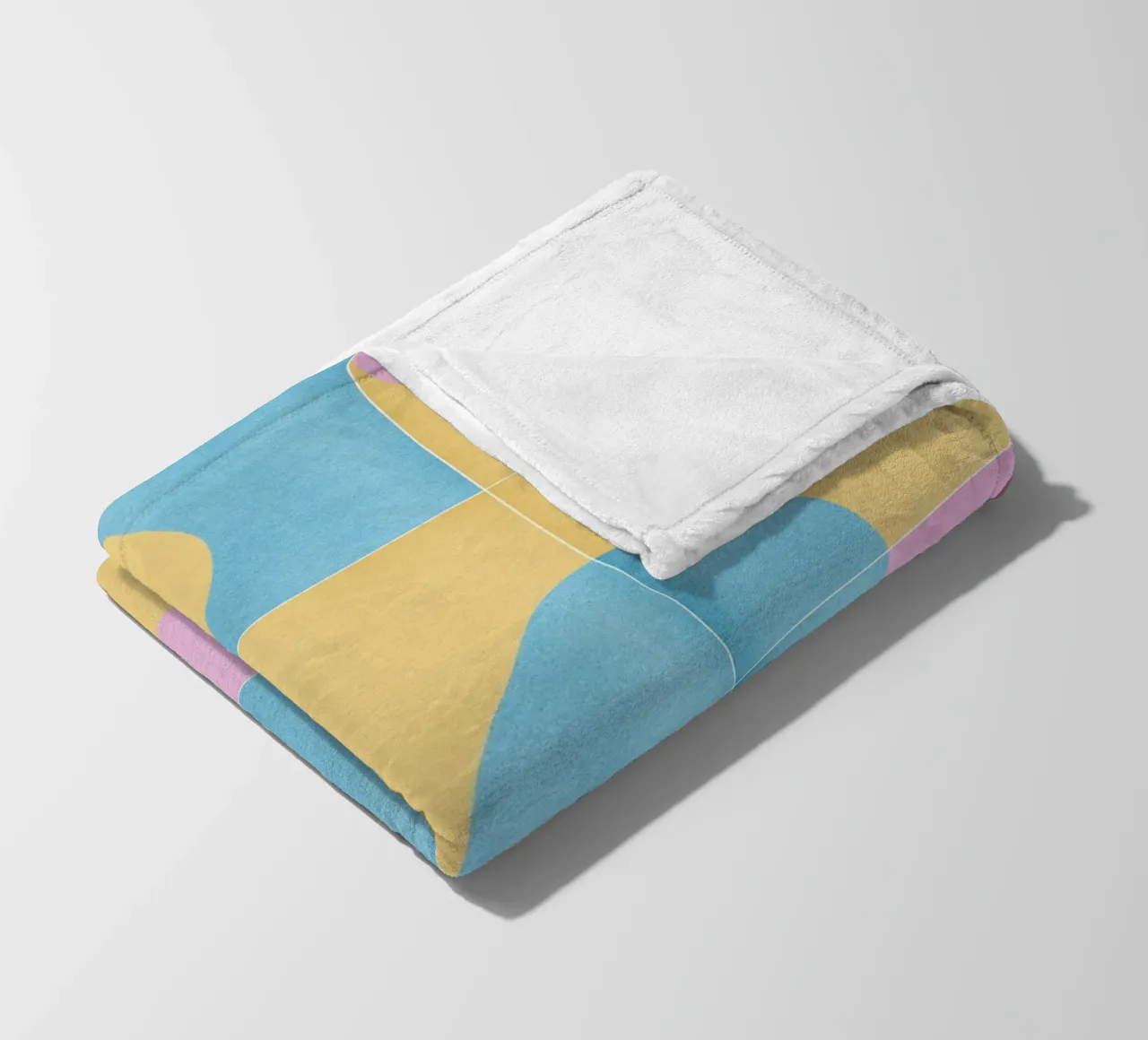 Retro Tiles 12 coperta in pile da designdn